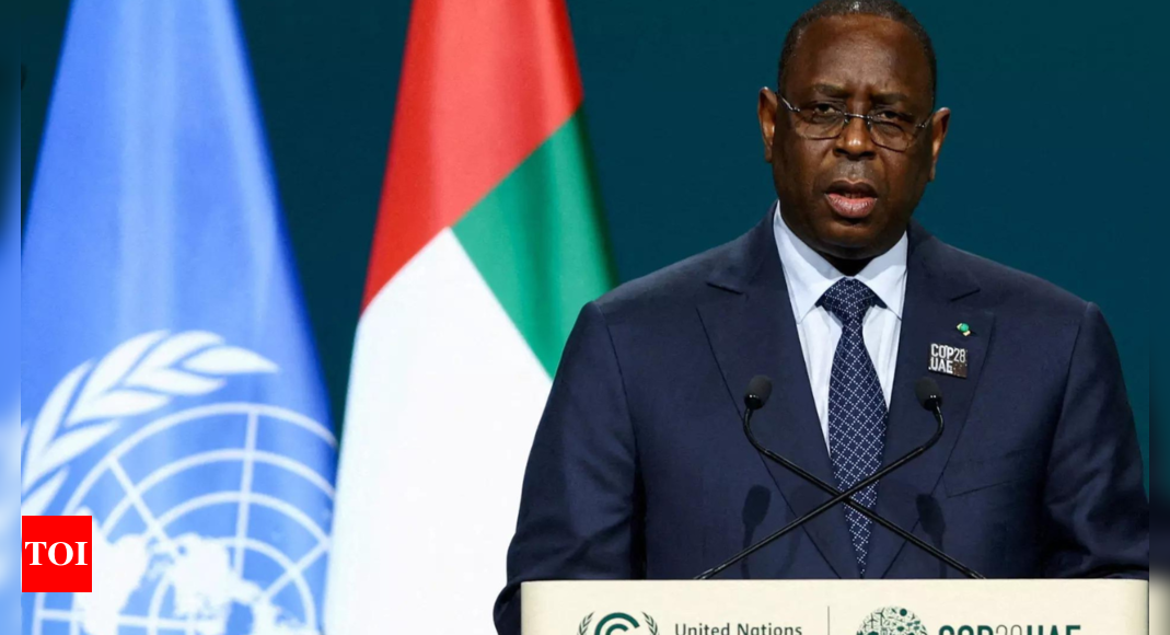 Senegal president seeks calm after election-delay outcry – Times of India