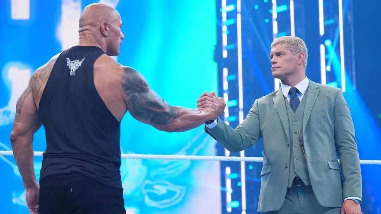 WrestleMania 40: Cody Rhodes' Potential Match after The Rock's Return -  Expert's Proposal | WWE News - Times of India