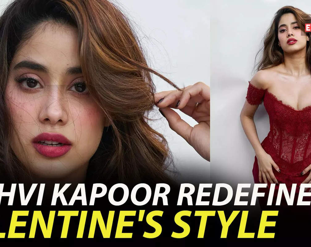 
Heart-throb alert: Janhvi Kapoor's valentine's shoot sets hearts racing!
