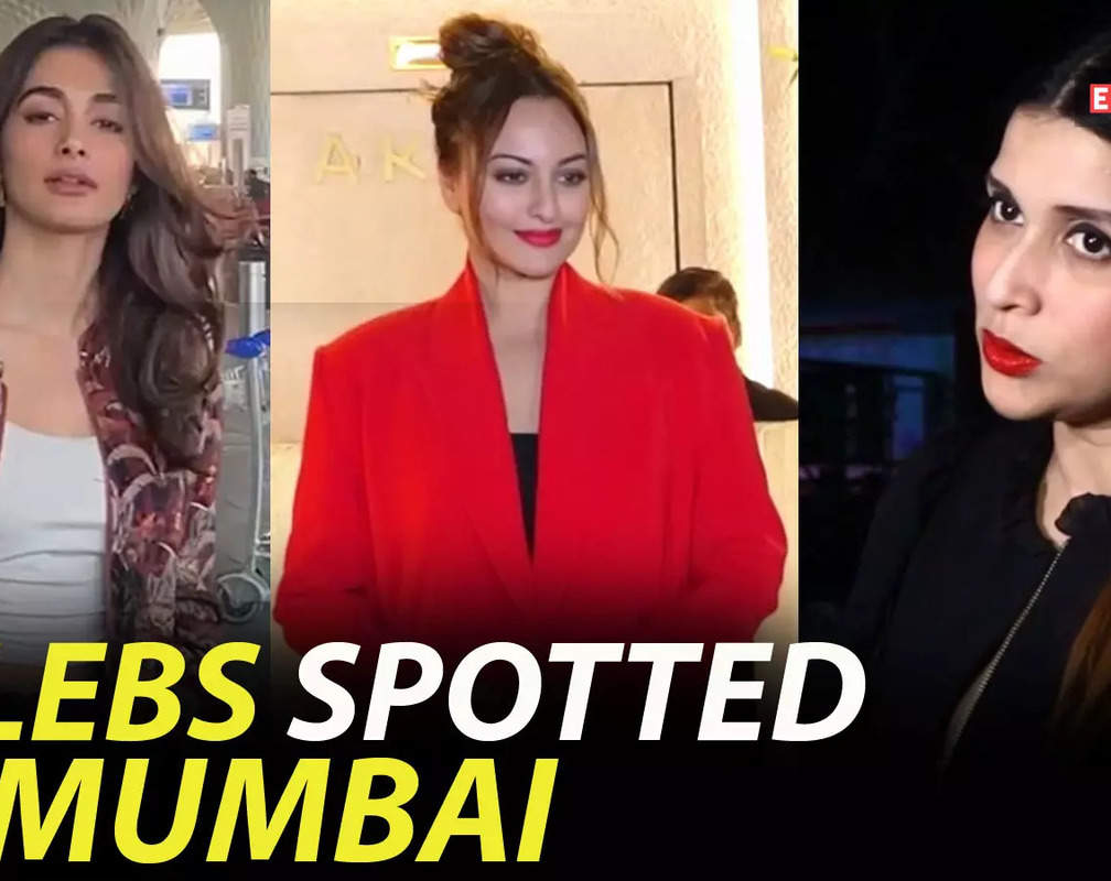 
#CelebrityEvenings: From Sonakshi Sinha to Pooja Hegde, Bollywood celebs spotted in Mumbai
