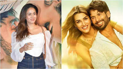 Mira Rajput reviews Shahid Kapoor and Kriti Sanon starrer Teri Baaton Mein Aisa Uljha Jiya: 'Dil se hasaaya, stomach is hurting'
