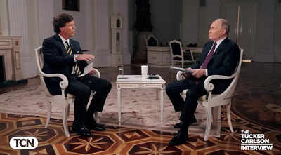 Putin to Tucker Carlson: Russia has no interest in attacking Poland or Latvia