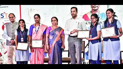 Virudhunagar school triumphs in NIE Vista ideathon in Madurai
