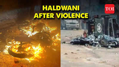 Haldwani: Several injured in violent clashes between police and locals over anti-encroachment drive