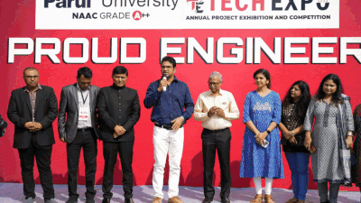 TechExpo 2024 at Parul University: Showcasing innovation and impactful solutions