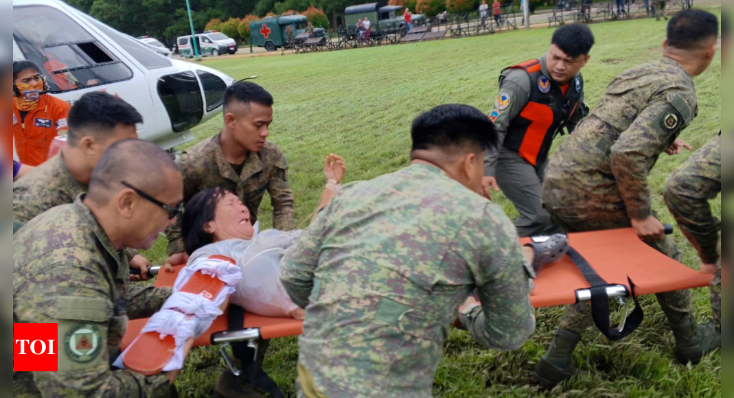 Miracle Rescue: Child Found Alive After Philippine Landslide | – Times of India