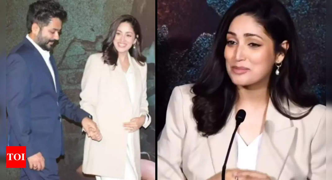 Yami Gautam gets emotional as Aditya Dhar calls himself the luckiest guy to marry her: ‘People will think its pregnancy hormones but..’ – WATCH video