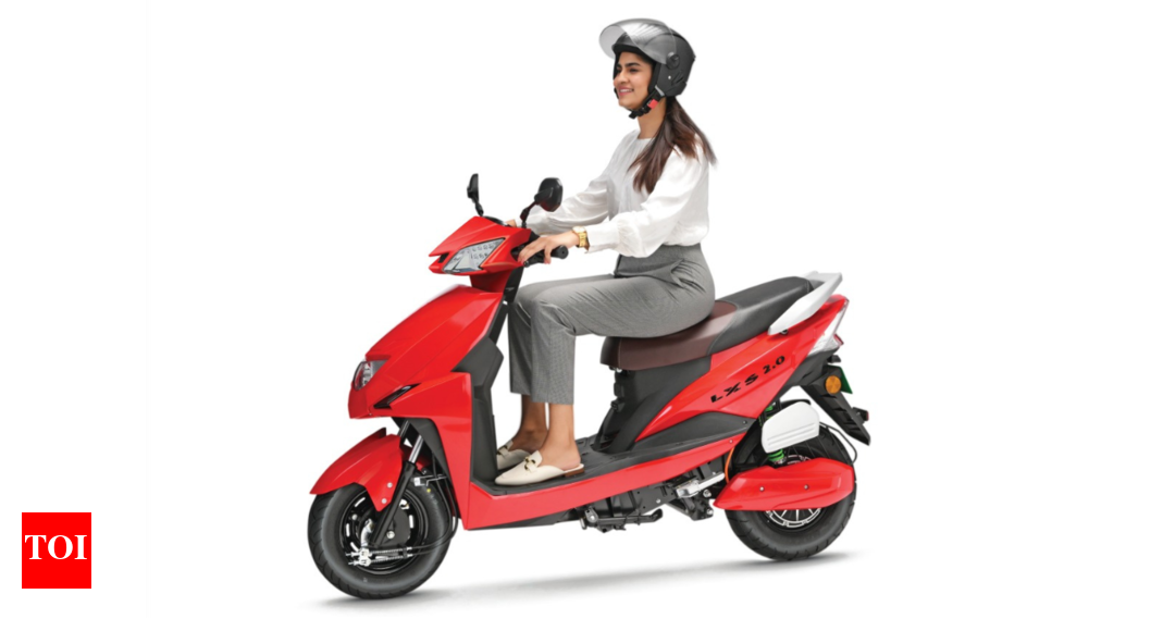 Lectrix LXS 2.0 electric scooter launched at Rs 79,999: Gets a 2.3 kWh battery with 98 km range