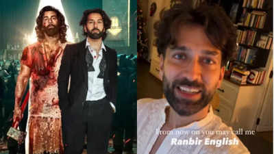 Nakuul Mehta is Ranbir Kapoor's voice in Bollywood film Animal; shares video of the English dubbed version