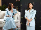 Kareena Kapoor stuns in a blue gown and jacket at Doha