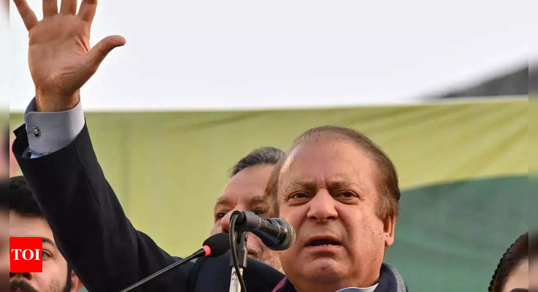 Nawaz Sharif Urges Rival Parties To Form Unity Government And Rebuild