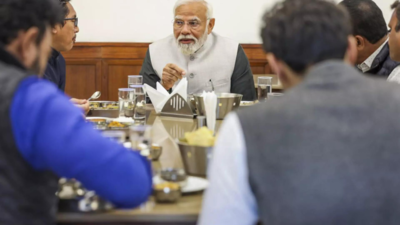 PM takes MPs to surprise lunch at canteen