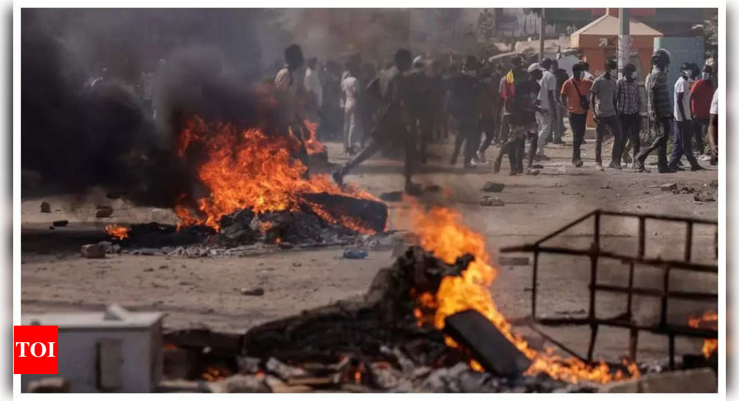 Student killed in Senegal political protests – Delay of presidential election | World News – Times of India