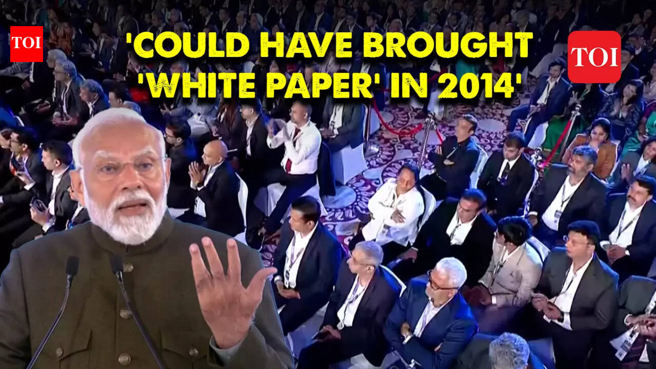 PM Modi reveals why didn’t he release the ‘White Paper’ in 2014 at ...