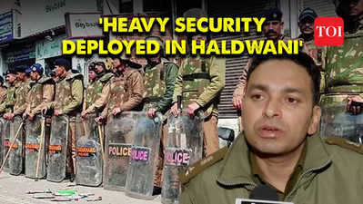 Haldwani violence: “Situation under control, 1200 security personnel deployed…” SSP Nainital