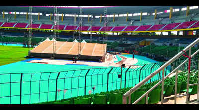 Athletes booted out of Chennai's Nehru stadium