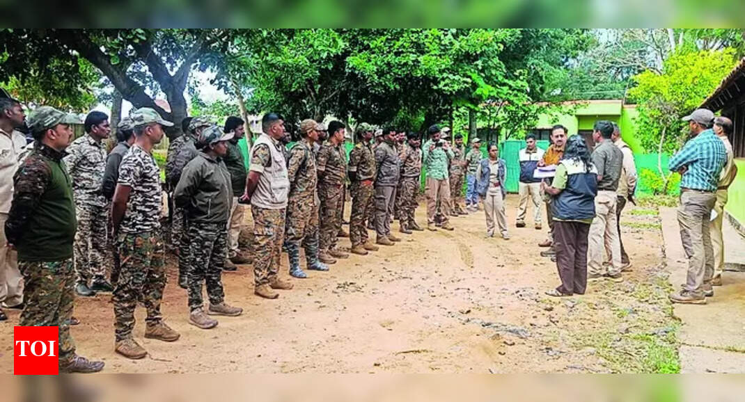 Elephants Fence planned to prevent elephants from coming out of tiger