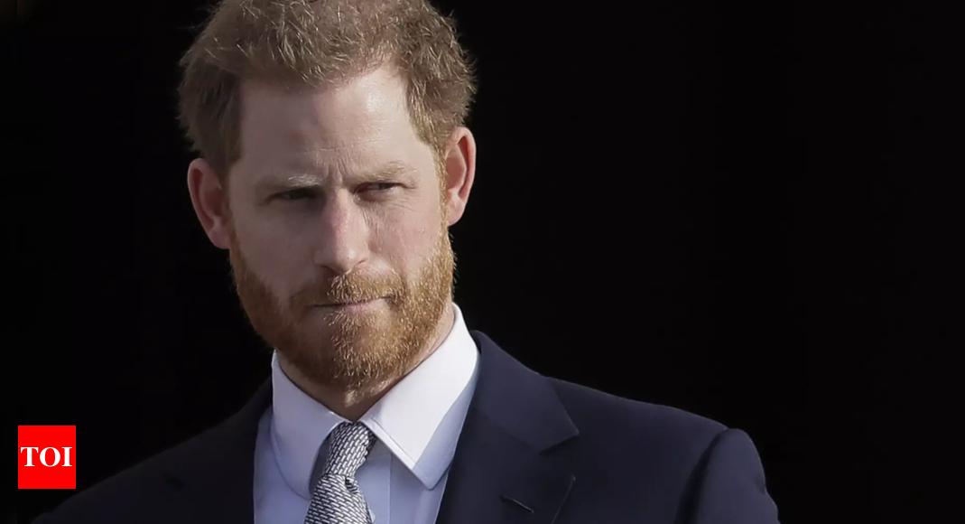 Prince Harry holds British media accountable for invasion of privacy – Times of India