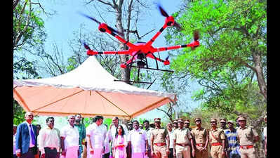 Forest department to deploy tethered drones to check movement of elephants