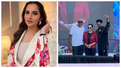 Sania Mirza makes first public appearance after separation from Shoaib Malik
