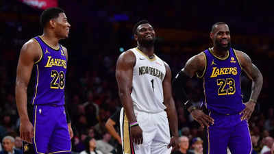 Los angeles lakers new best sale orleans pelicans