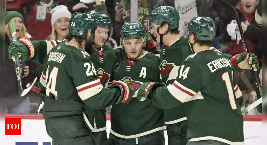 Kirill Kaprizov's Go-Ahead Goal Leads Minnesota Wild to Victory over Pittsburgh Penguins | World News – Times of India