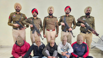 Delhi based Inter-state Gang of Highway Robbers busted by Patiala Police; 5 arrested along with weapons