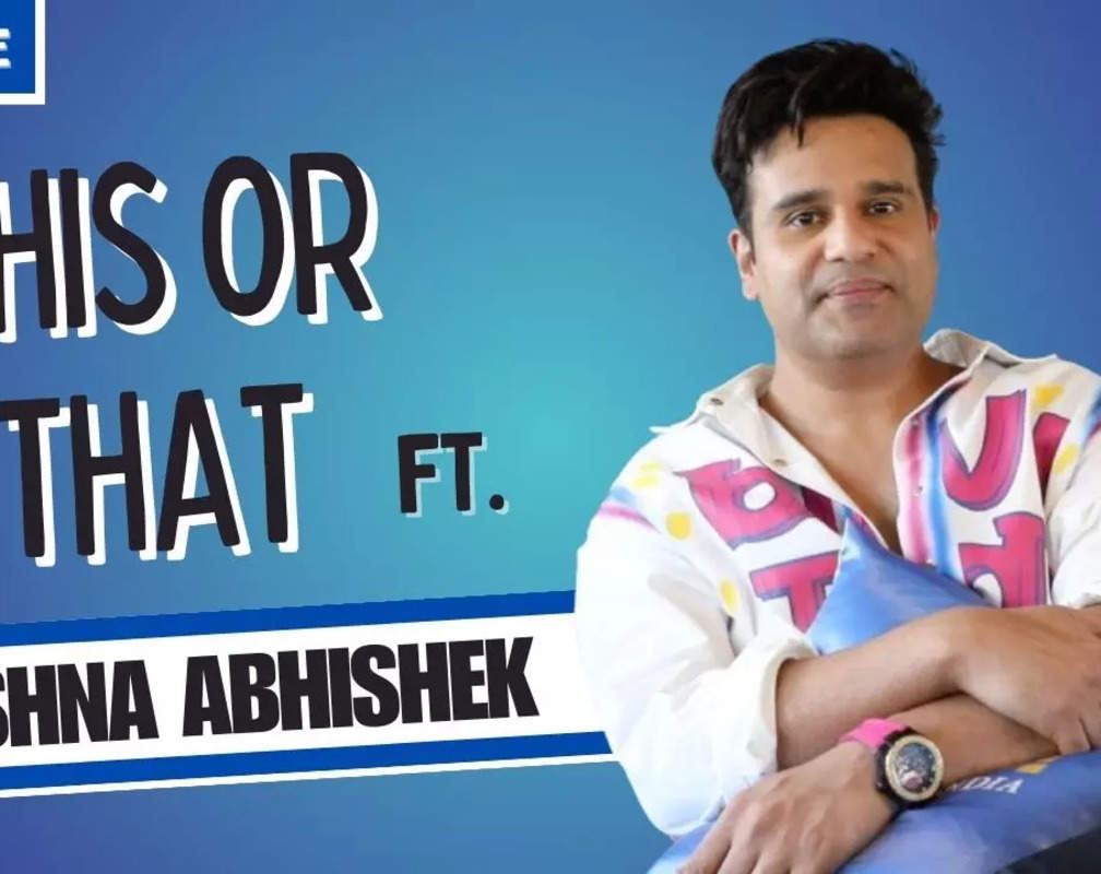
Krushna Abhishek takes up the fun ‘This or That’ segment; reveals fun secrets
