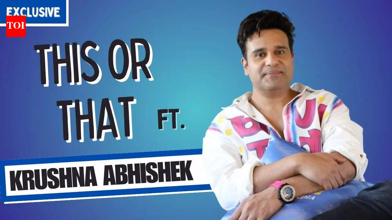 Krushna Abhishek takes up the fun ‘This or That’ segment; reveals fun ...