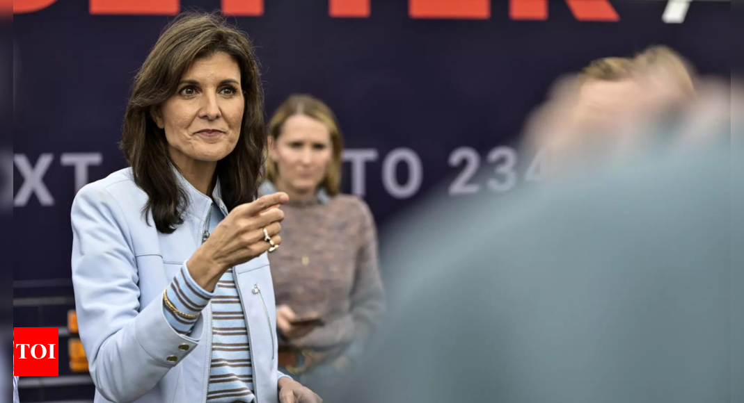 Nikki Haley challenges Donald Trump on her home turf in South Carolina as GOP primary looms | World News – Times of India