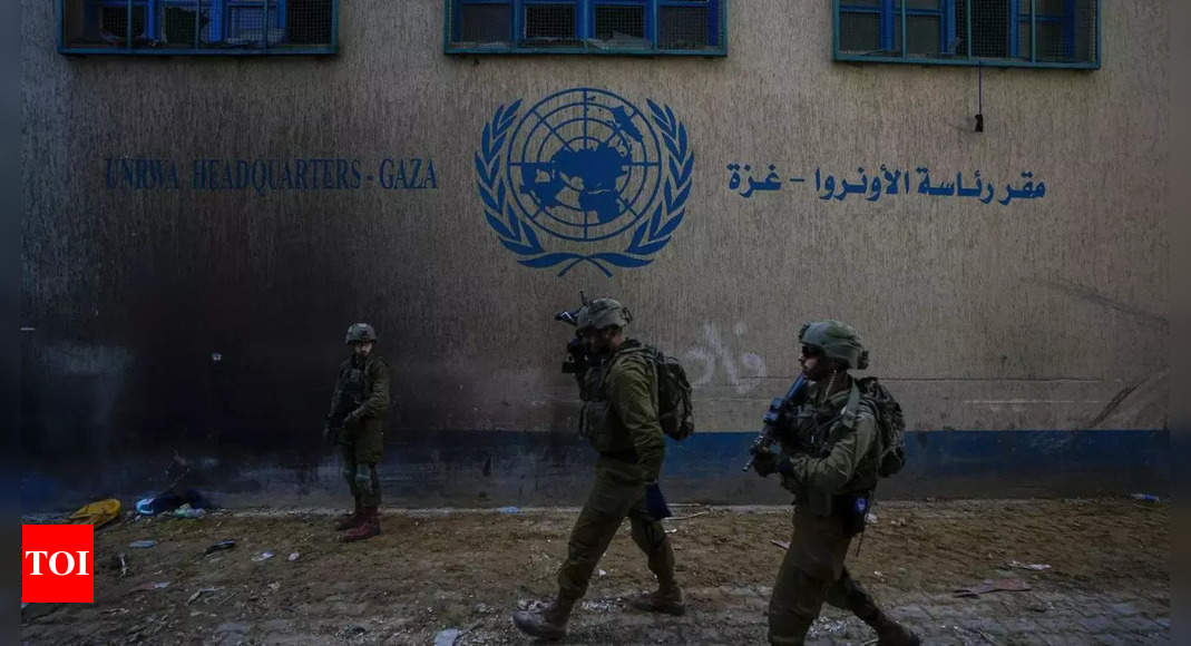 Israel Unveils Underground Tunnels Under Gaza City's UN Agency ...