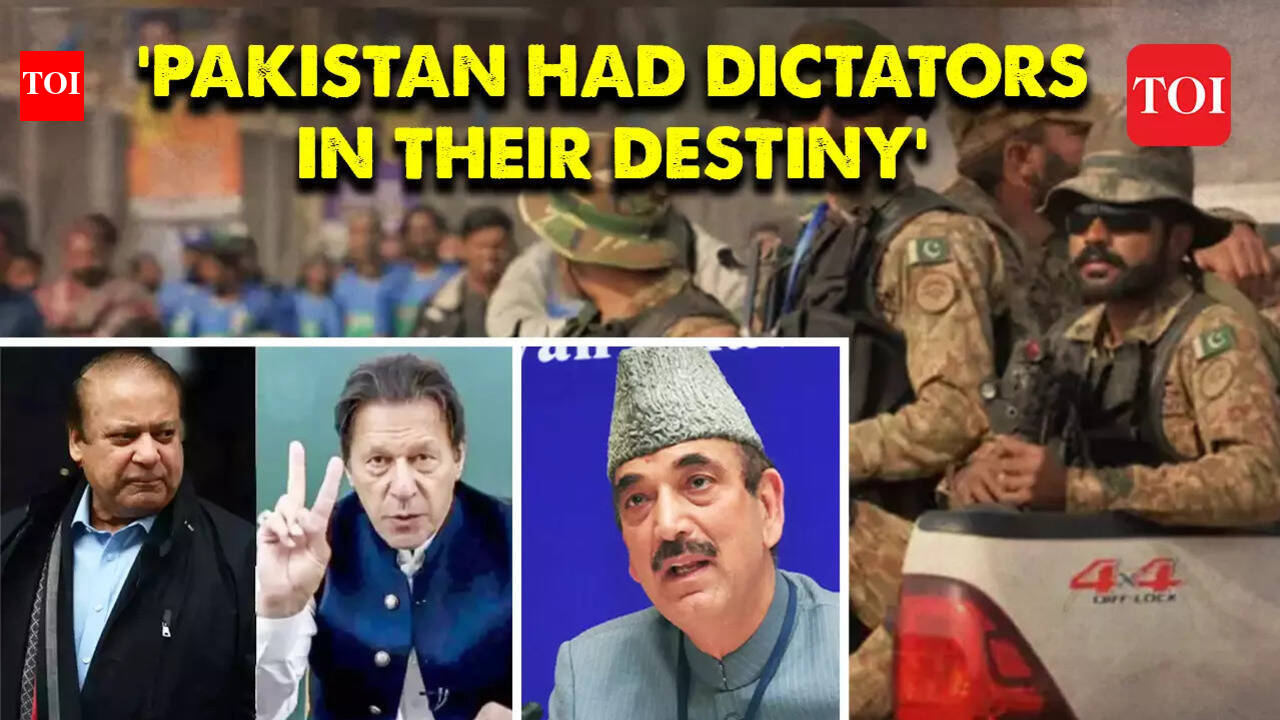 Ghulam Nabi Azad slams Pakistan military, hopes for 'India like democracy'