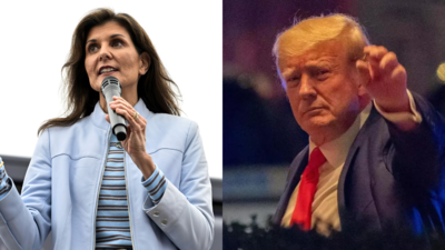 'Say it to my face': Nikki Haley tells Trump after he questions her military husband's whereabouts