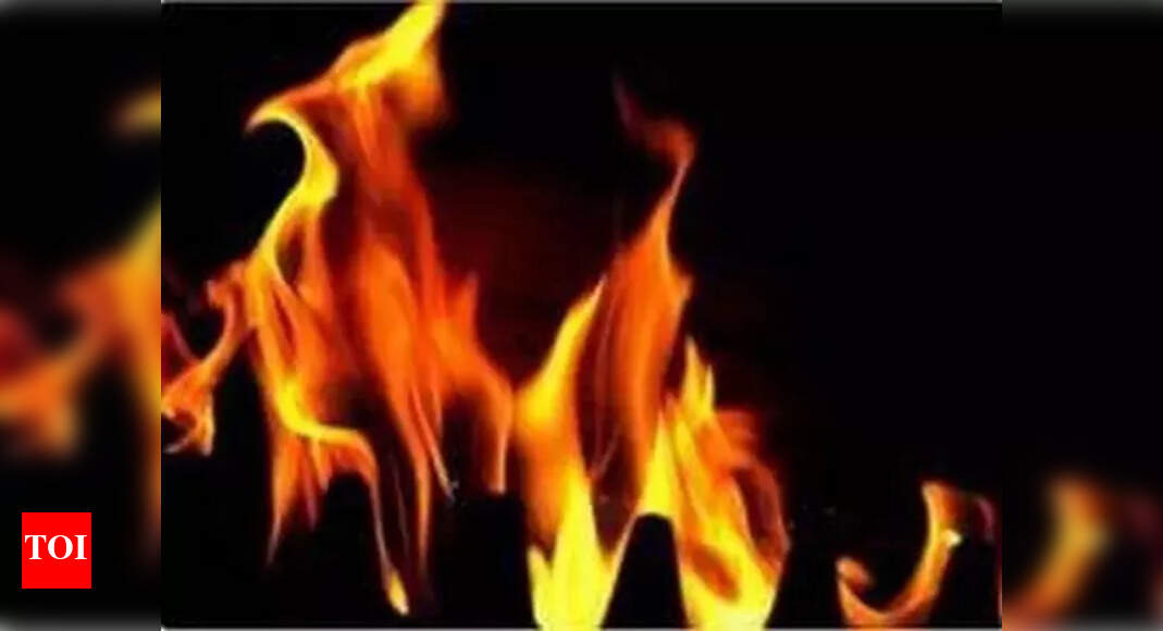 fire-in-thane-high-rise-residents-evacuated-thane-news-times-of-india