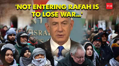 ‘Not entering Rafah is like losing war against Hamas’: Israel PM Benjamin Netanyahu