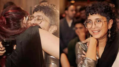 Aamir Khan's daughter, Ira Khan shares a tight hug with Kiran Rao in unseen photo from her sangeet ceremony