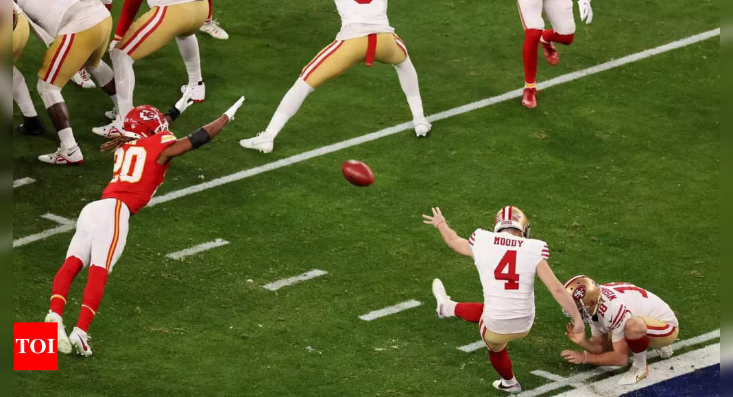 RecordBreaking Super Bowl Field Goal by San Francisco 49ers' Kicker