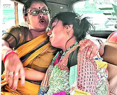 Class VII girl on two-wheeler with mother dies in VIP Road accident