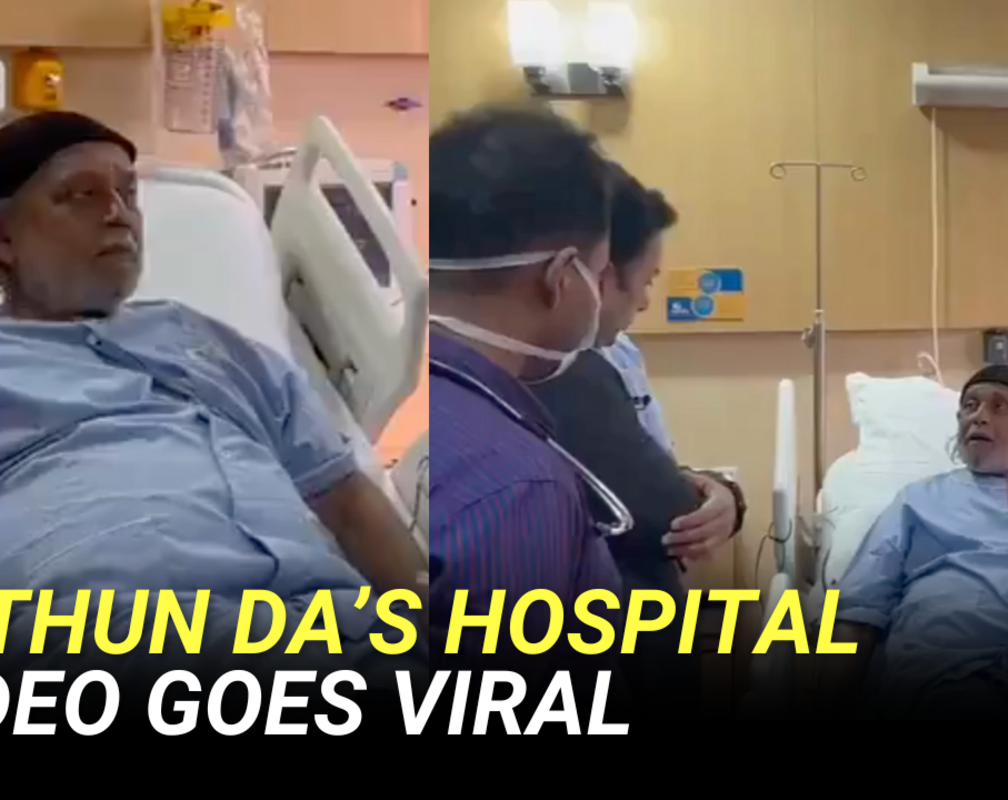 
Mithun Chakraborty's hospital video goes viral; actor meets BJP chief Sukanta Majumdar
