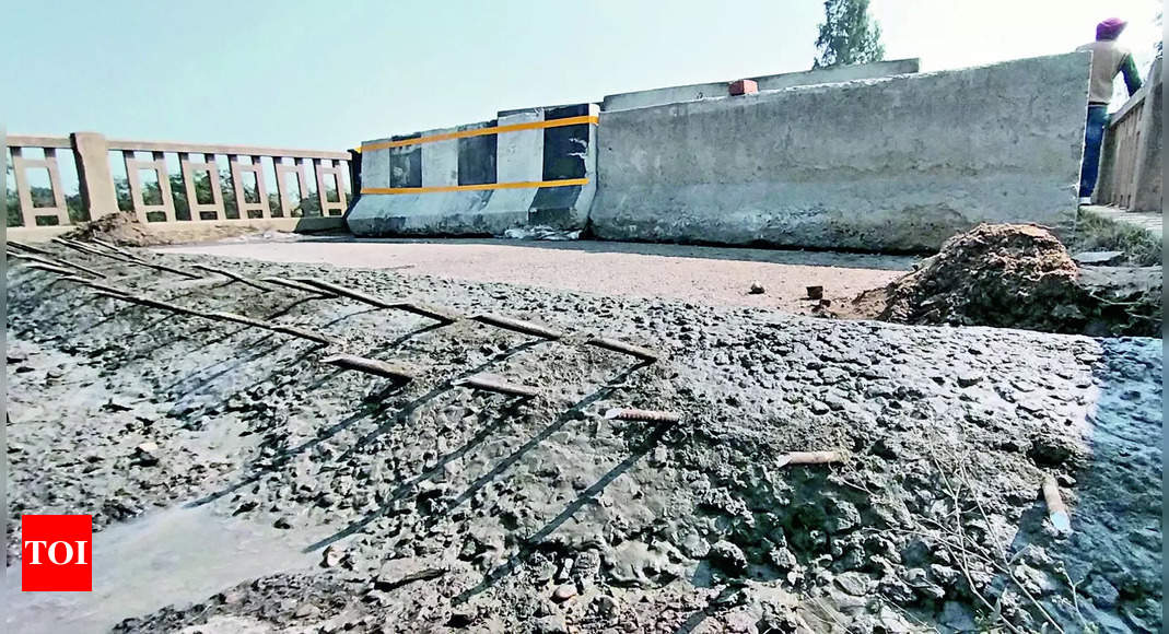 Haryana Plugs Link Roads: Haryana Blocks Link Roads as Punjab Farmers ...