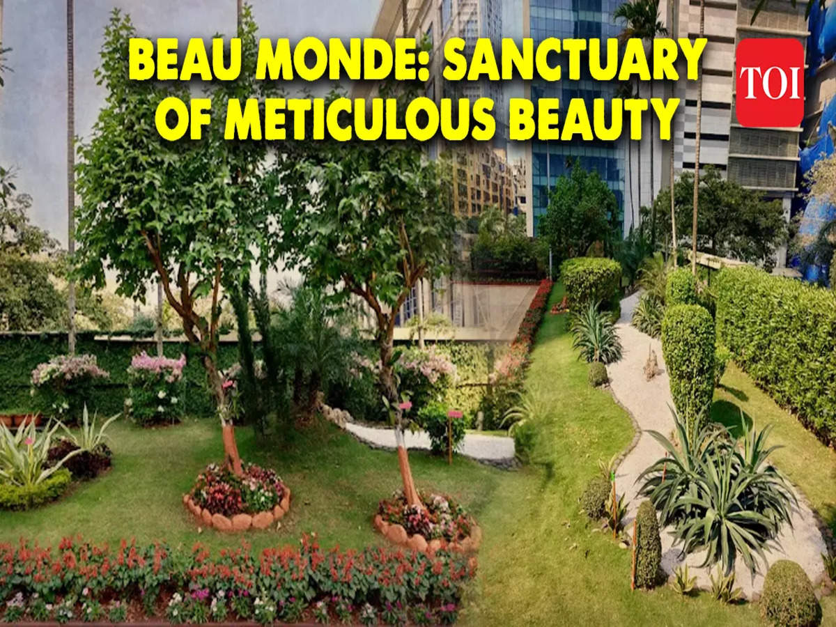 Beau Monde s podium garden Where tranquillity meets diligence in pursuit of perfection