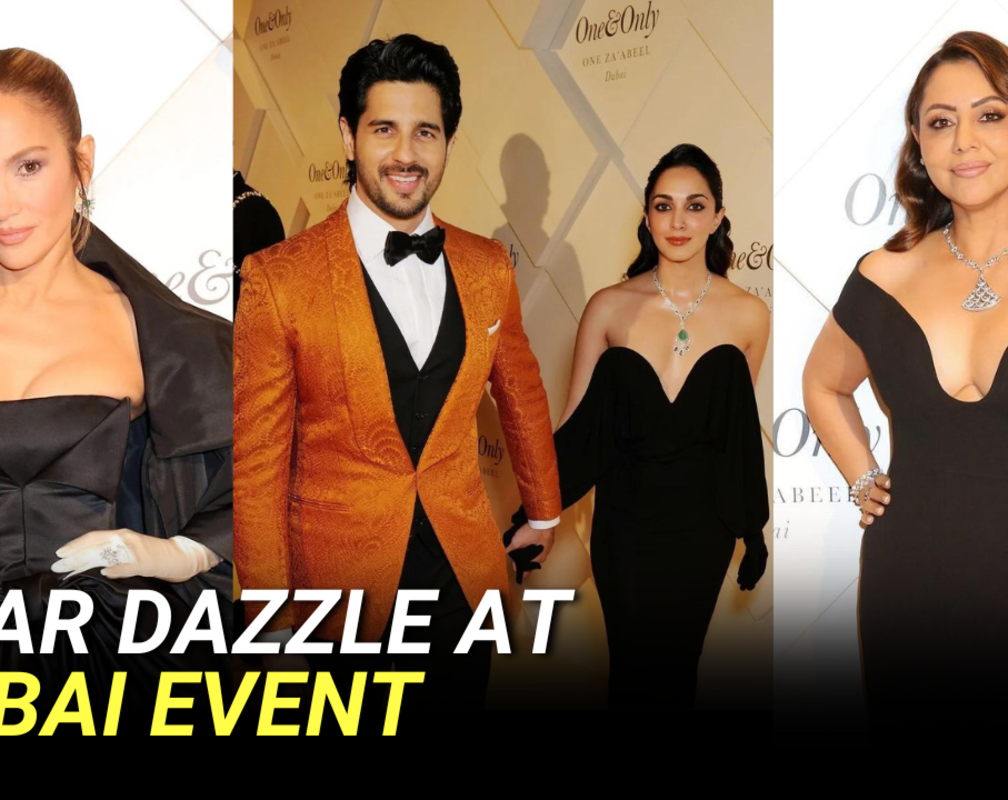 
Sidharth Malhotra-Kiara Advani walk hand-in-hand, Jennifer Lopez, Gauri Khan & more attend a Dubai event
