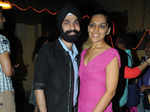 AD Singh with wife