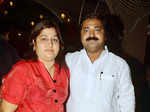 Ram Kadam with wife