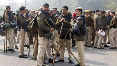 Farmers' 'Delhi Chalo' Protest: Security Ramped Up At Borders | India ...