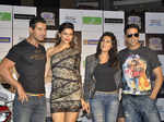 John, Dips, Akki @ clothing line