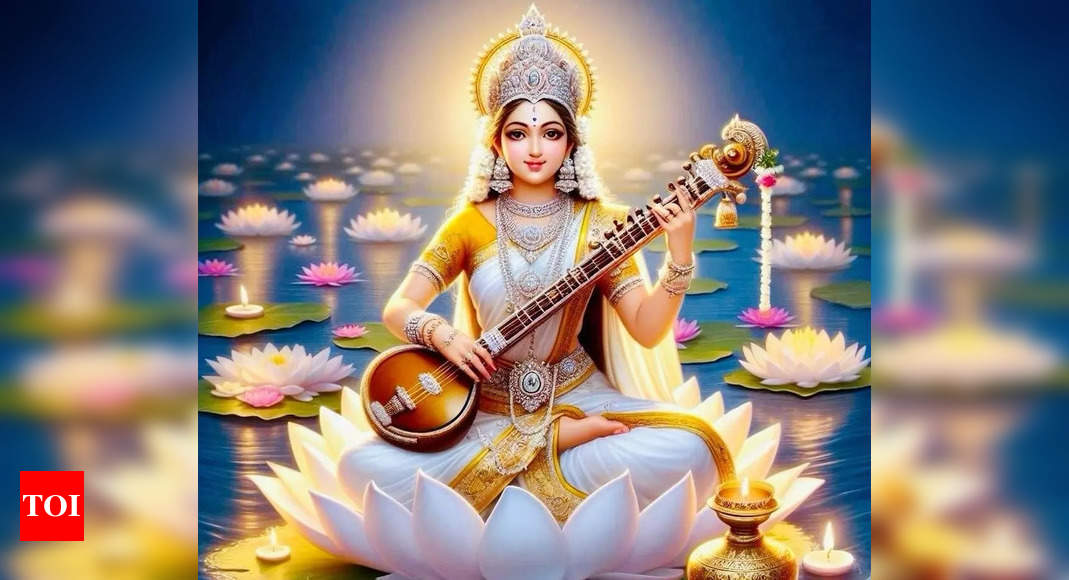 Happy Saraswati Puja Hd, HD Png Download - 800x800(#5988356) - PngFind