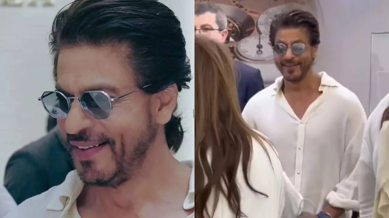 Shah Rukh Khan's Timeless Charm in a White Shirt: Netizens Can't Get  Enough! [WATCH] | - Times of India