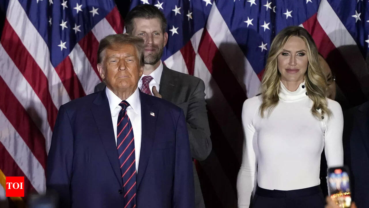 Trump Endorses Daughter-in-Law Lara Trump as Co-Chair of RNC | World News -  Times of India