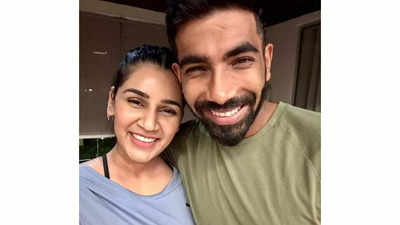Jasprit Bumrah's wife Sanjana Ganesan's fitting reply to a body-shaming comment on Instagram